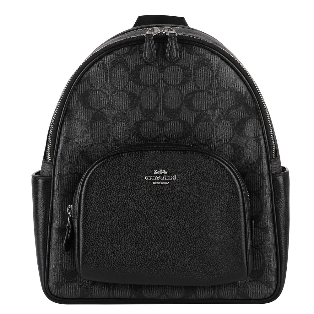 Coach Signature Rucksack Black Black